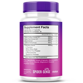 Purvia (5 Pack) Spider Sense Pills for Men Strength Formula Health Support Supplement