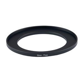 58mm to 77mm Camera Filter Step-Up Ring Adapter - Metal for All Brands UV ND CPL Filters