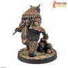 Dungeons & Lasers Owlbear Family Miniature with Scenic Base -