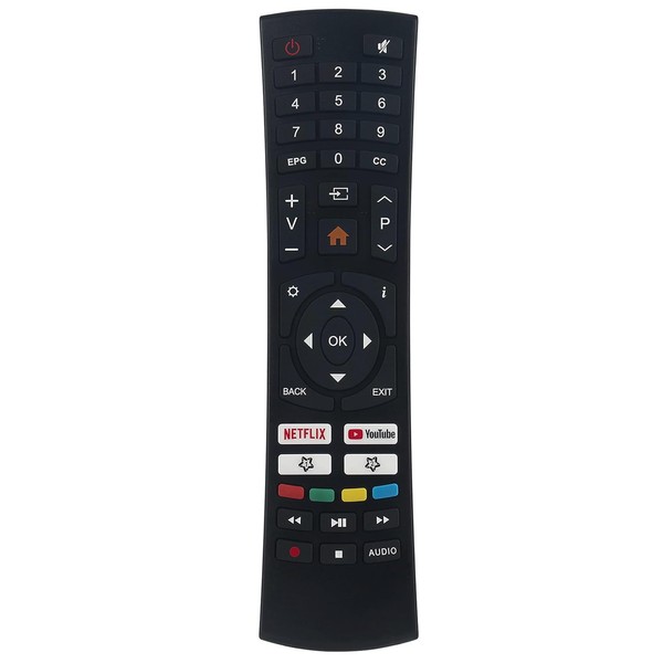 AIDITIYMI ES32S1N Replacement Remote Control Compatible with SANSUI Smart LED