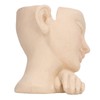 Face Flower Pot Sleeping Girl High Density Resin Drainage Hole