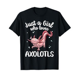 Axolotl Art For Teen Girls Kids Kawaii Mexican Fish Axolotl T-Shirt