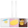 2pcs Dough Thickness Rulers Dough Thickness Guides Pastry Rolling Pin
