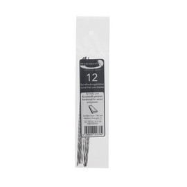 PRODIAMANT Spiral Fretsaw Blade Size 3 Fine for Wood and Plastic Pack of 12 130 mm Cutting on All Sides Made in Germany