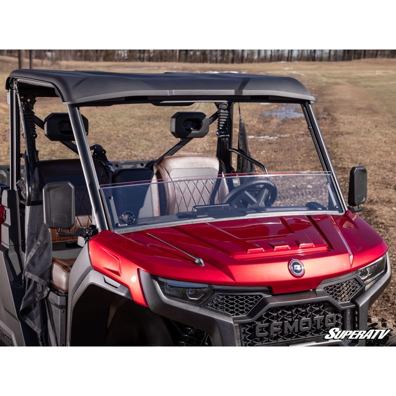 SuperATV CFMOTO UForce U10 Pro Half Windshield