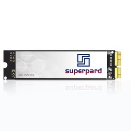 Superpard MAC NVMe SSD 256GB for MacBook Air A1465/A1466 (2013-2017), MacBook Pro A1502/A1398 (2013-2015), iMac A1418/A1419 (2013-2017), Mac Mini(2014), Mac Pro (2013) (MacOS Pre-Installed)