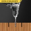 8Pcs Drill Bit Depth Stop Collar Ring 3-10 mm Locator