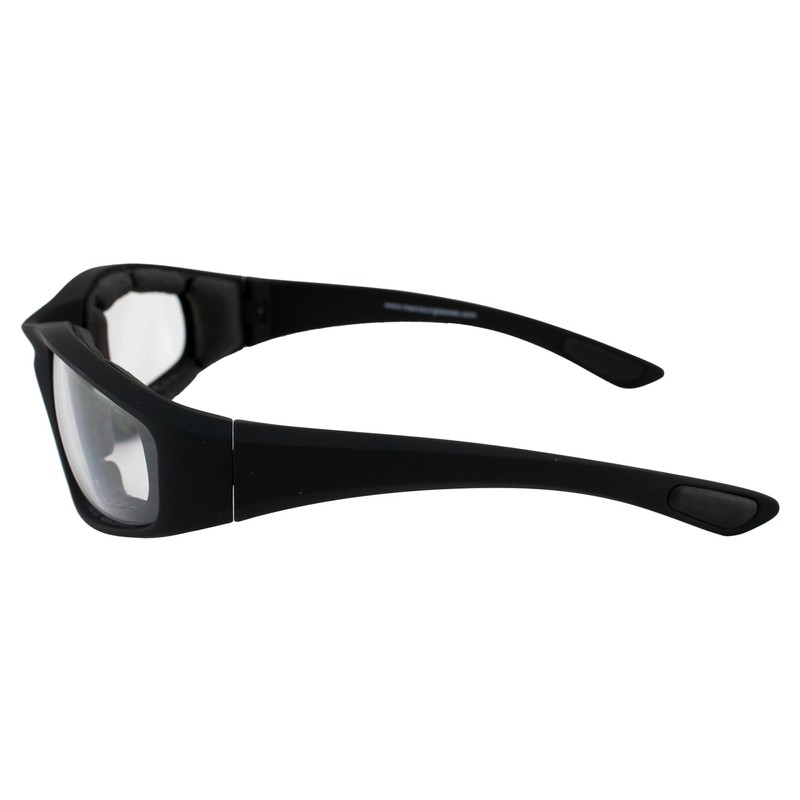 2 Pairs Maxx SS1 Sport Motorcycle Foam Padded Sunglasses Black