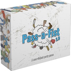 CardLords: Pass-A-Fist: A Non-Violent Party Game - Funny Battle Card Game, Comic Violence, Fight Your Friends, Ages 14+, 3-8+ Players, 20 Min