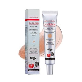 Cc Cream Colour Correcting, Centella Asiatica Cc Cream, Deckender Teint-Perfektionierer Und Korrektor Für Unreinheiten, Full Coverage, Makeup Colour Corrector