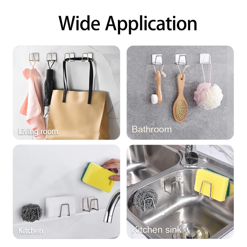 2 Pack Sponges Holders for Kitchen Cleaning, Dishwashing Sponge Drying