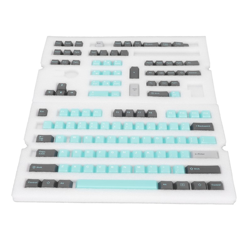 Mechanical Keyboard Keycap Universal 126 Keys English Cherry Height PBT