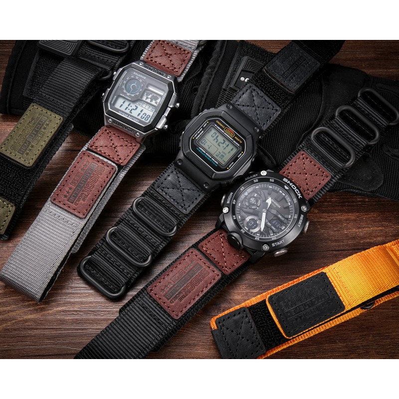 DAVILANE Watch Band Strap for Casio GA-2000 PRG-600/650 PRW-6600, Super