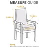 Deisy Dee Stretch Arm Chair Covers, Mid Century Chair Slipcovers,