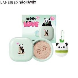 LANEIGE Neo Cushion Matte Double Special Set 3items [LANEIGE x BAO FAMILY], Shade:21C1 Cool Beige