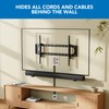 Mount-It! in-Wall TV Cable Concealer Kit with Recessed Power –