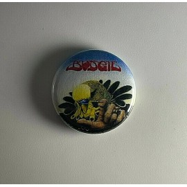 Unbranded Budgie NWOBHM 1” Button B009B Badge Pin