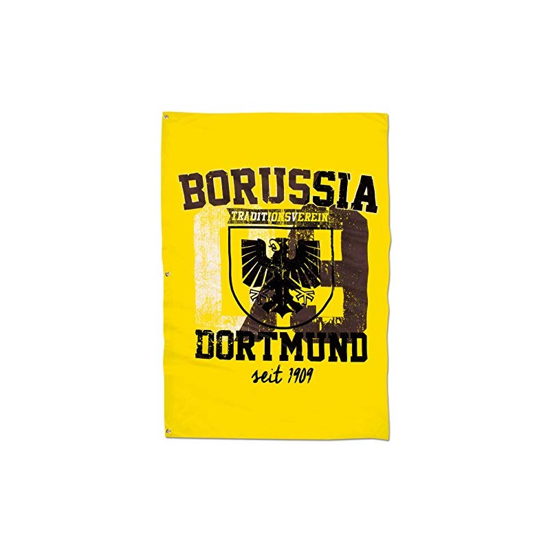 Borussia Dortmund BVB 17130600 Hoisting Flag 100x150 cm with City