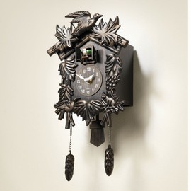 Acctim 27438 Feldburg Cuckoo Wall Clock, Antique Bronze