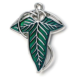 The Lord of The Rings The Leaf Of Lorien Lapel Pin Blue LRPB0005, One Size, Zinc, Zinc