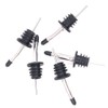 Swpeet 15 Pcs Stainless Steel Liquor Bottle Speed Pourers Tapered