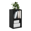 Furinno PASIR Book Shelf, 2-Tier Modern Bookshelf, Open Shelves Bookcase