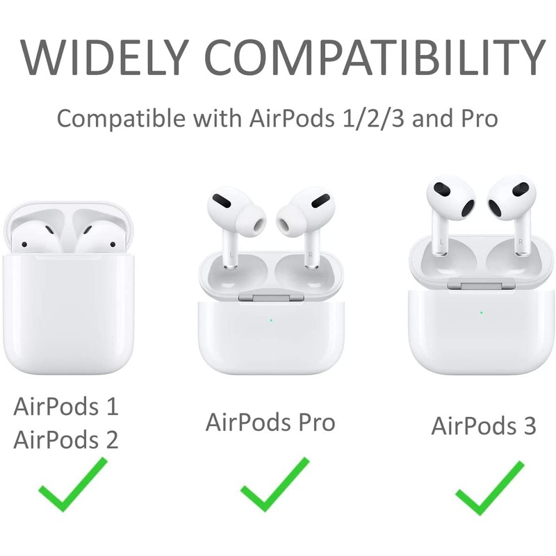 ALXCD Ear Hooks Compatible with Airpods 4 1 2 3