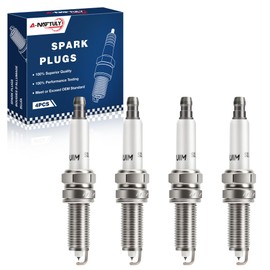 Iridium Platinum Spark Plugs 4 Pack Fits for 2011-2017 Hyundai Sonata Santa Fe Sport & Kia Optima Sportage Sorento L4 2.0L 2.4L 2011 2012 2013 2014 2015 2016 2017 2018 Replaces 92422, SILZKR8E9G