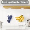 BJUTYEU Self-Adhesive Banana Hook, Grape Hook, Kitchen Banana Hanger, Keep