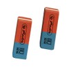Herlitz Eraser - Red/Blue