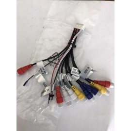 Dual Axxera Original Pre-Amp/ Camera In/Subwoofer RCA Cable 18 Pins for AVM2307S