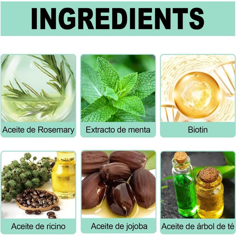 Aceite De Romero：Aceite de Romero para El Cabello-100%, Aceite Esencial