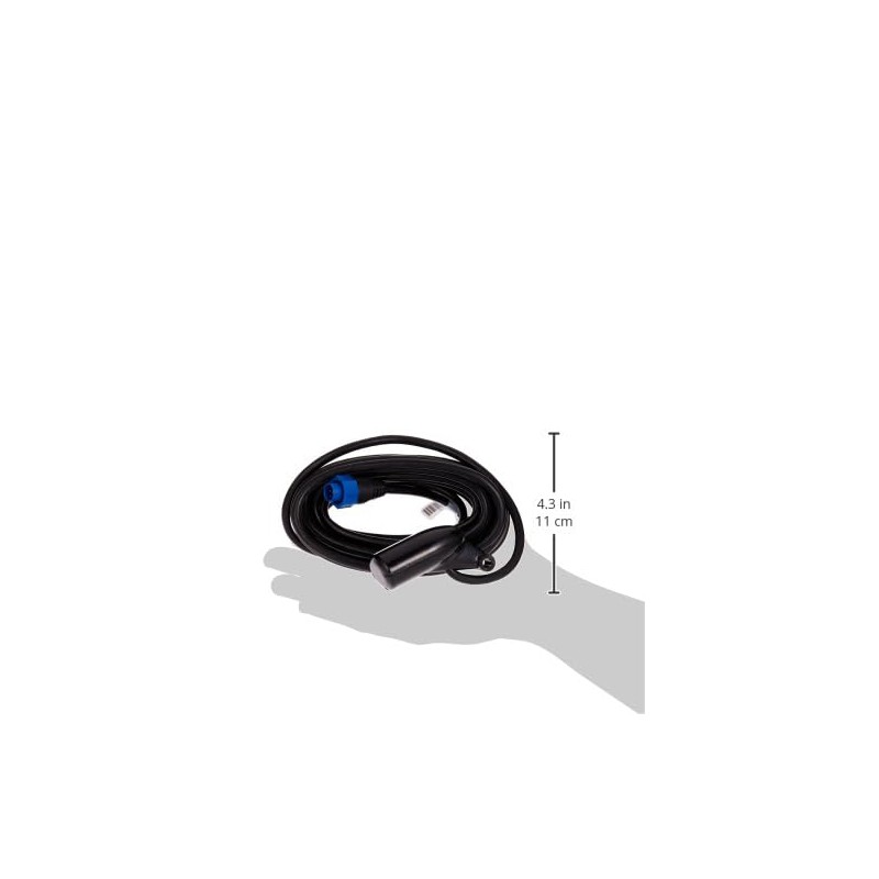 Lowrance 000-0106-72 HST-WSBL Transom-Mount Skimmer Transducer – 83/200 kHz with
