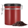 1.5L 304 Stainless Steel Airtight Coffee Beans Container Storage Canister