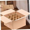 HOMOCONO 1 Set Cardboard Dividers for Moving Boxes Glassware Packaging