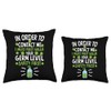 Germaphobe anti-germ hand sanitizer Throw Pillow
