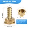 sourcing map 2pcs PEX-A Expansion Fittings 1/2" Press x 10mm