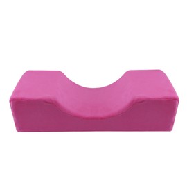 Grafted Eyelash Pillow U Shaped Breathable Sponge Grafted Eyelash Extension Pillow Magenta