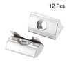 TA-VIGOR M6 Roll-in Spring T Nuts with Spring Sheet, Nickel