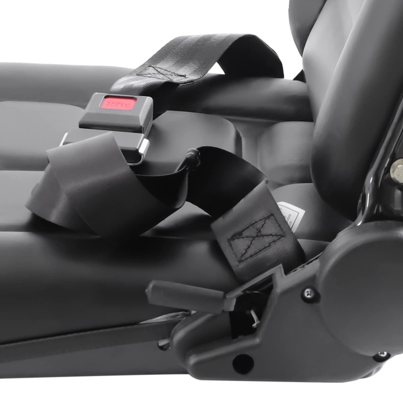 Universal Forklift Seat,Adjustable Backrest,Full Suspension Seat Replacement for Clark Cat