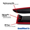 GrandWheel Co Smoke Tinted Tape-On Side Window Vent Visor Deflectors