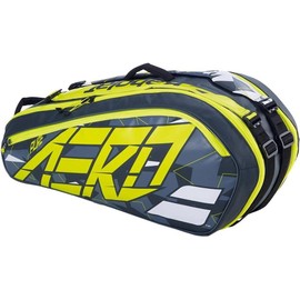 Babolat Pure Aero 6 Tennis Racquet Bag (Grey/White/Yellow)