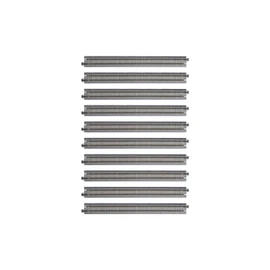 KATO (KATO) KATO N Gauge Straight Track 248mm, 10-Piece Set, 20-005-L, Railway Model Supplies