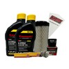 Cyclemax Tune Up Kit SAE 30 with Spark Plugs compatible