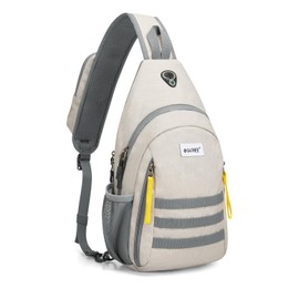 G4Free Sling Bag RFID Blocking Crossbody Backpack Travel Chest Bag Hiking Daypack for Women Men Outdoor Sports