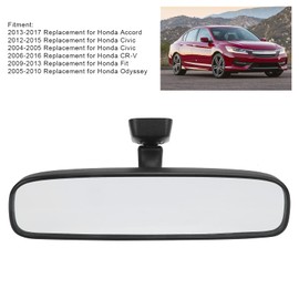 Acouto Espejo Retrovisor 76400-SEA-004 para Accord/para Civic/para CRV, Espejo retrovisor interior de recambio para auto 76400-SEA-014 76400-SEA-024 76400-SEA-A24
