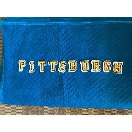 Unbranded PITTSBURGH 10  LETTER  PATCH  SET  EMBROIDERED “PIRATES” “PENGUINS” “STEELERS”