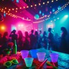 Party Essentials N910090 Brights Plastic Party Cups/Tumblers, 9-Ounce Capacity, Assorted