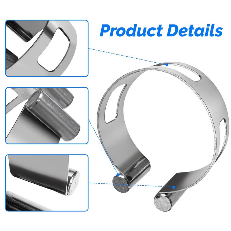 2" (50.8mm) Exhaust Tacking Band Clamp-On for Welding & Fabrication