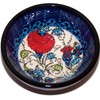 Holy Land Market Turkish Ceramic Bowl - Blue Motif -